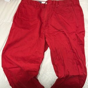 Red Ralph Lauren Polo Suffield Pant